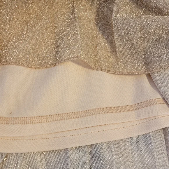 Plus size Glitter Pleated Dress Long 3XL - Picture 9 of 12